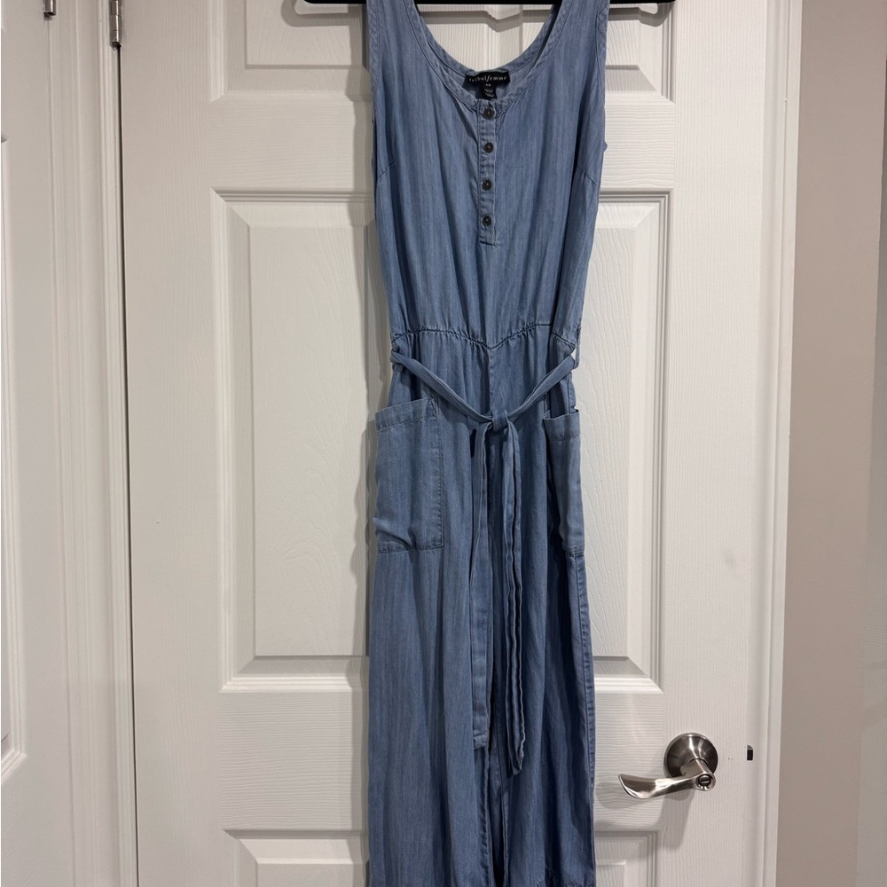 Tribal Light Blue Jumpsuit